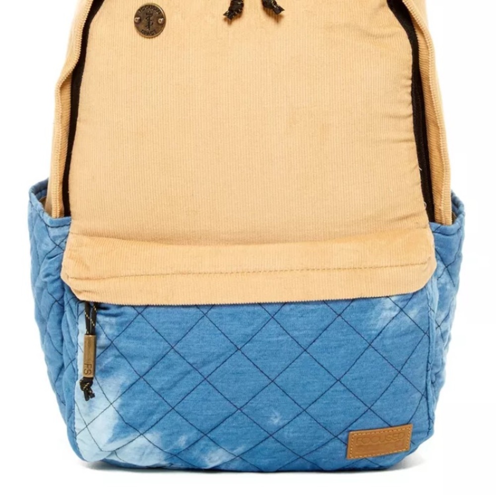 Focused space backpack 15" laptop